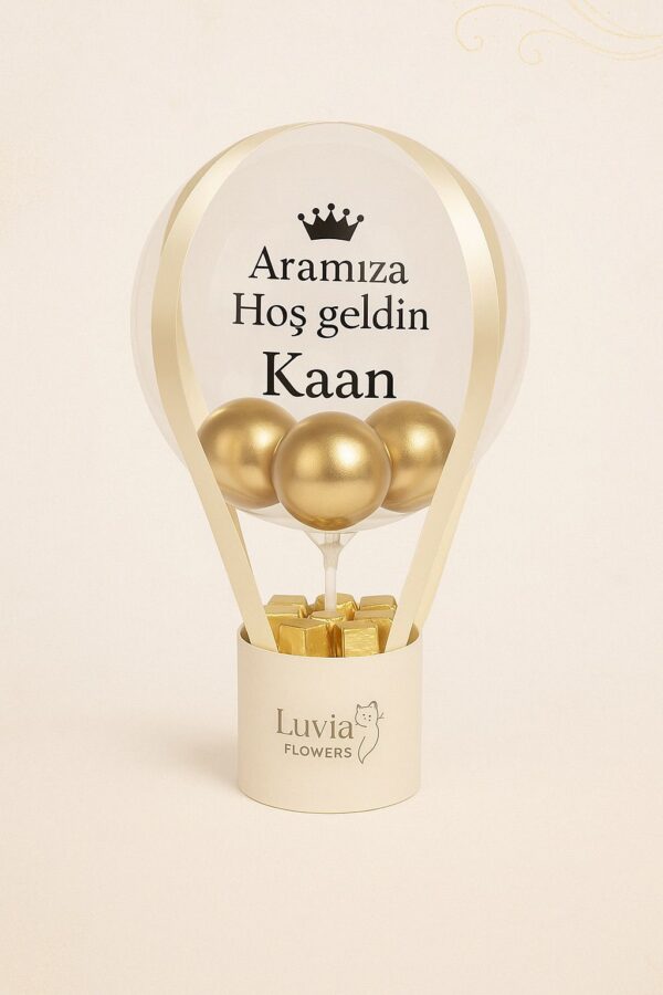 Balonlu Rocher Çikolatalı Kutu